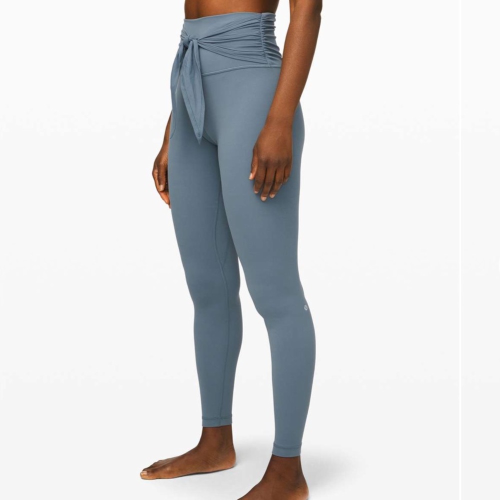 lululemon Align Pants 28” Wrap Waist Size 8